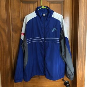 Vintage Reebok Detroit Lions Team Jacket Size XL
